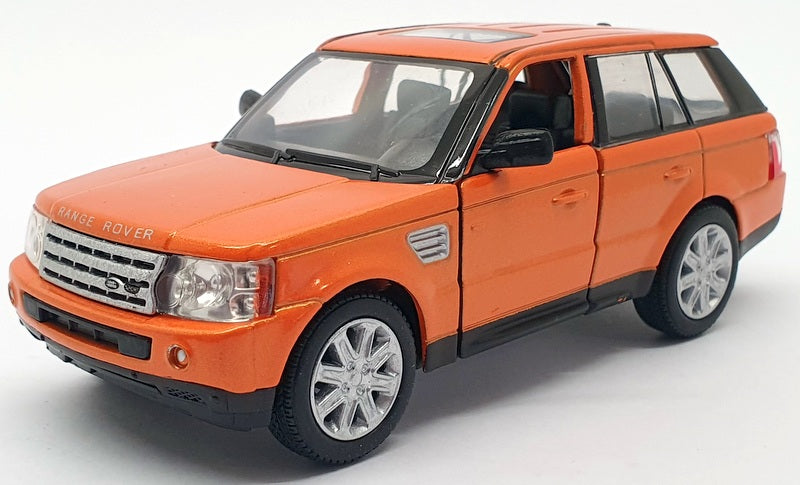 Kinsmart 1/38 Scale KT5321D - Range Rover Sport Back and Go - Orange