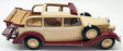 Triple 9 1/18 1800104 - 1936 Mercedes Benz 260D Pullman Landualet - Beige/Red