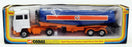 Corgi Appx 30cm Long Diecast 1160 - Gulf Petrol Tanker Ford Tilt Cab
