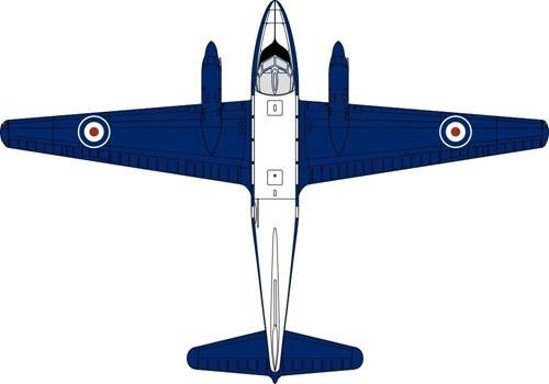 Oxford Diecast 1/72 Scale 72DV003 - DH104 Devon VP975 Royal Aircraft Est.