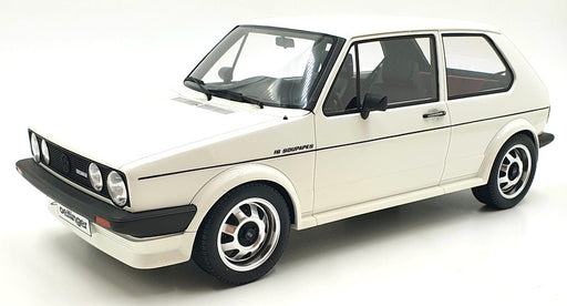 Otto Models 1/12 Scale Resin G059 - VW Volkswagen Golf Oettinger - White