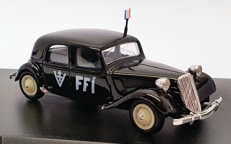 Solido 1/43 Scale Model Car 44/94 - Citroen Traction FFI - Black