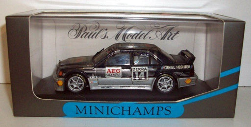 Minichamps 1/43 Scale - Best nr. 3010 Mercedes 190E Evo 1 Team Snobeck Asch
