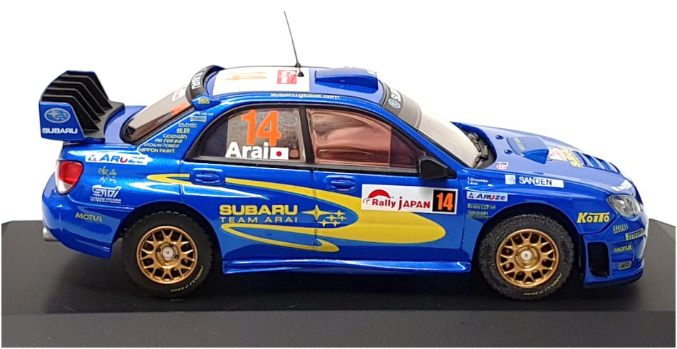 HPI Racing 1/43 Scale 947 - Subaru Impreza WRC 2006 Japan #14