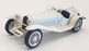 Brumm 1/43 Scale Model Car r77 - 1931 Alfa Romeo 2300 HP 142 - White