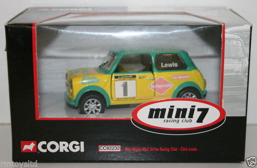 CORGI 1/26 SCALE - CC82232 - MINI 7 RACING CLUB - MINI MIGLIA - CHRIS LEWIS