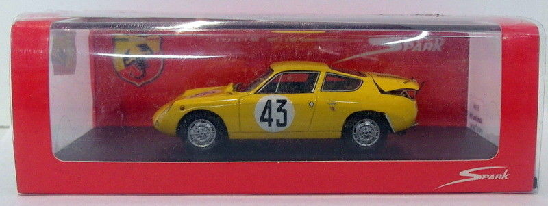 Spark Models 1/43 Scale - S1304 Abarth Simca 1300 #43 Le Mans 1962