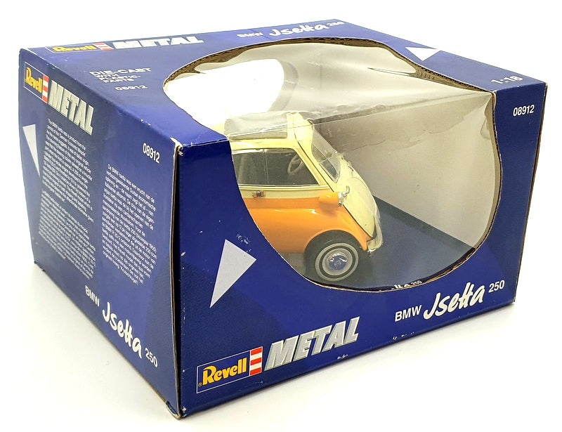 Revell 1/18 Scale Model Car 08912 - BMW Jsetta 250 - Orange/Cream