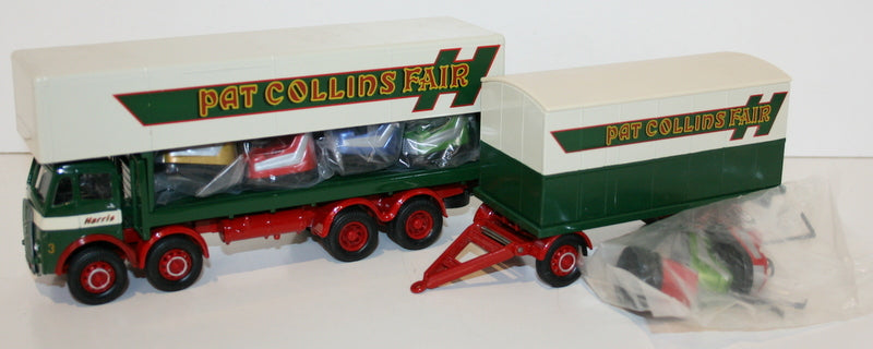 Corgi 1/50 scale 09901 ERF Dodgem truck & box trailer set Pat Collins Fairs