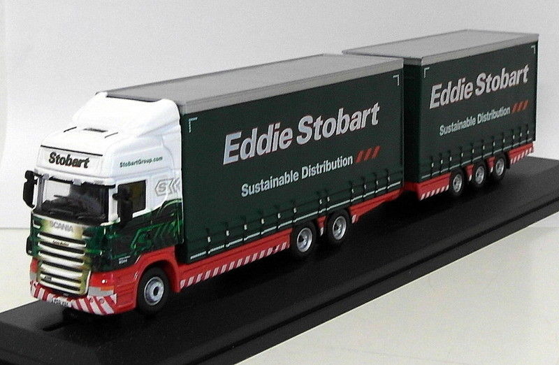 Oxford Diecast 1/76 Scale 76DBU003 Scania Topline Drawbar - Eddie Stobart