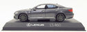 Kyosho 1/43 Scale Model Car 03659GR - Lexus LS 460 F Sport - Mercury Gray MC
