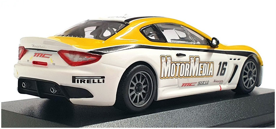 Minichamps 1/43 Scale 400 101216 - Maserati Gran Turismo MC GT4 Test Car 2010