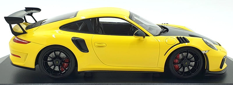 Minichamps 1/18 Scale Diecast 155 068231 - Porsche 911 GT3 RS 2019 Yellow