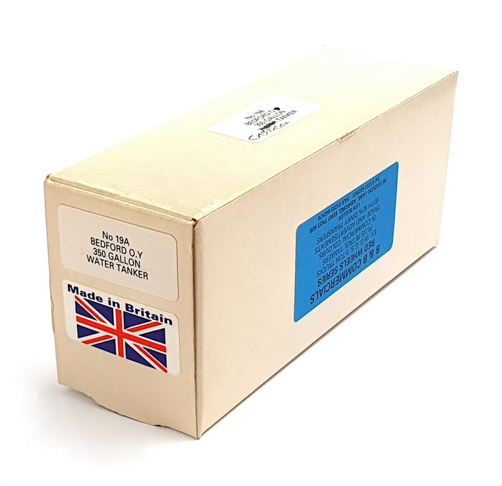 B&B Models 1/60 Scale No.19A - Bedford OY 350 Gallon Petrol Tanker - Castrol