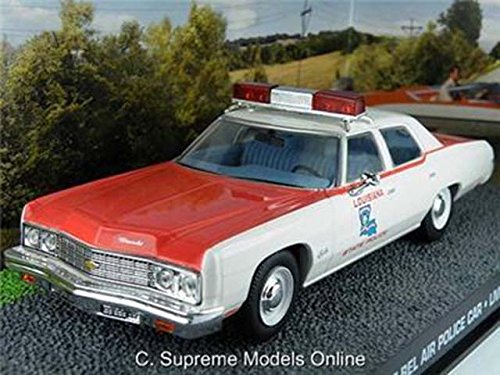 Fabbri 1/43 Scale 007 Bond Model Chevrolet Bel Air Police Car - Live & Let Die