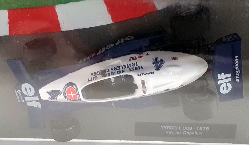 Altaya 1/43 Scale Model Car 1101IR10 - Tyrrell 008 1978 Patrick Depailler