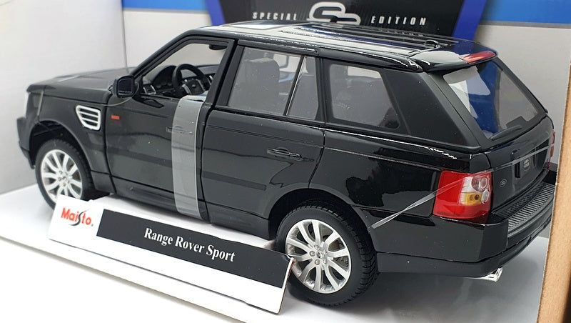 Maisto 1/18 Scale Diecast 46629 - Range Rover Sport - Black