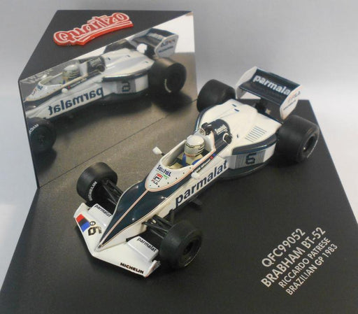 Quartzo 1/43 Scale - QFC99052 BRABHAM BT-49C RICCARDO PATRESE BRAZILIAN GP 1983