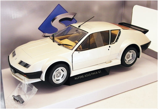 Solido 1/18 Scale Diecast S1801201 - Renault Alpine A310 Pack GT - White