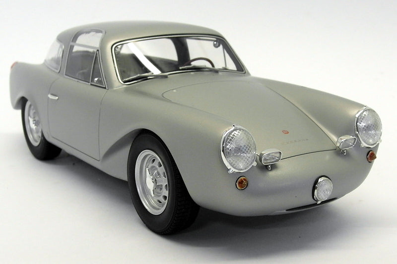 BOS 1/18 Scale Model Car - BOS235 Porsche Glockler Coupe Silver