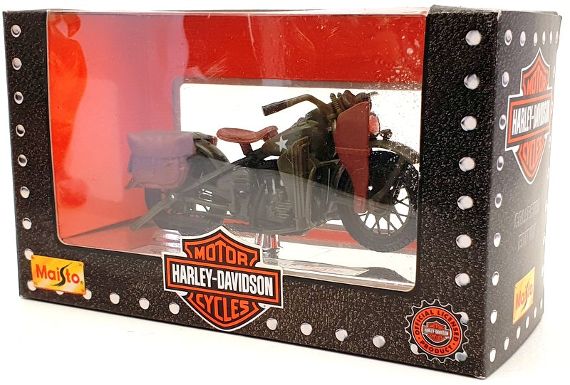 Maisto 1/18 Scale Motorcycle 39360 - 1942 Harley Davidson WLA Flat Head