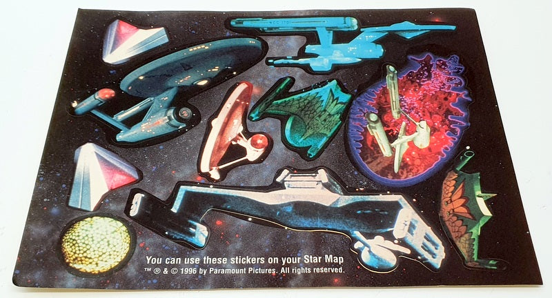 Little Simon 9064  - Star Trek Crew Members Exploration Pack Map/Stickers/Books