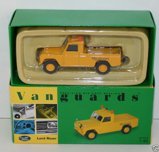 VANGUARDS 1/43 VA07603 LAND ROVER TELECOM