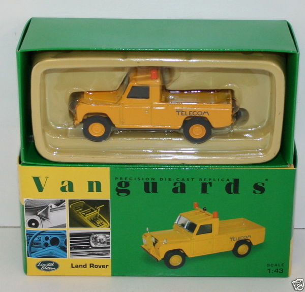 VANGUARDS 1/43 VA07603 LAND ROVER TELECOM