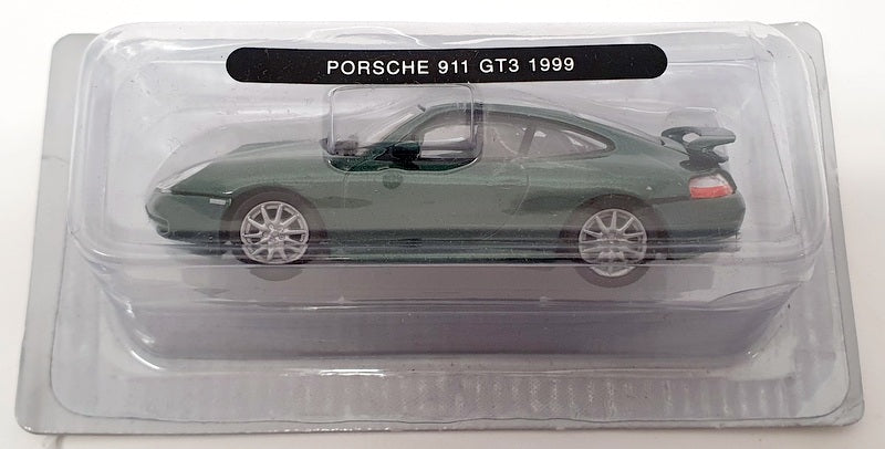 Deagostini 1/43 Scale COD 031 - 1999 Porsche 911 GT3 - Met Green
