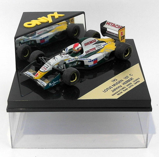 Onyx 1/43 Scale Diecast Model 192 - Lotus Mugen 107 C - Johnny Herbert