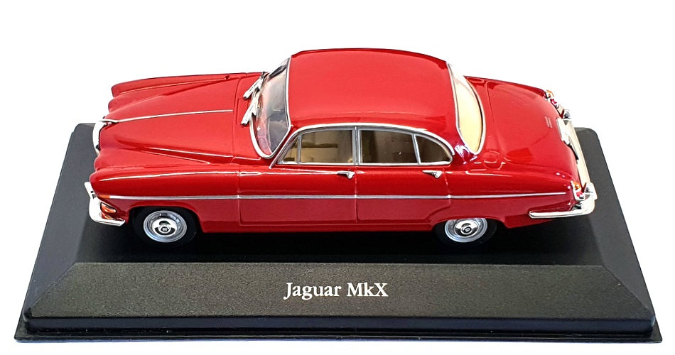 Atlas Editions 1/43 Scale Model Car 4 641 114 - Jaguar Mk.10 - Red