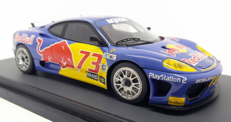 BBR Models 1/43 Scale Resin - PJM322 Ferrari 360 Modena N/GT Daytona 04 Red Bull