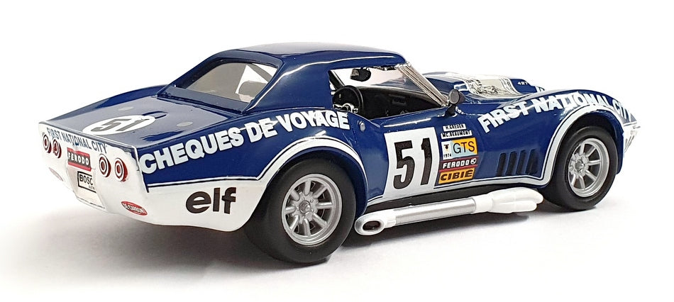 Vitesse 1/43 Scale L173 - Chevrolet Corvette "First National City" Le Mans 1974