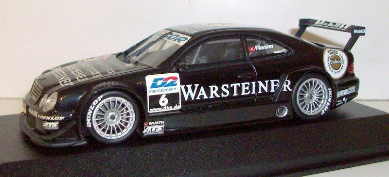Minichamps 1/43 Scale 430 003706 Mercedes CLK DTM 2000 M. Faessler #6