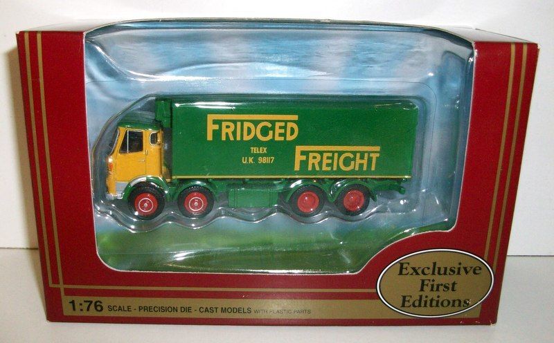 EFE 1/76 Scale 37301 AEC MKV 4 Axle box van Fridged freight