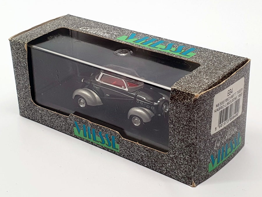 Vitesse 1/43 Scale 684 - 1958 Messerschmitt Tiger Cabrio - Dk. Grey/Silver