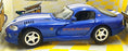 Maisto 1/18 Scale Diecast 31828 - Dodge Viper GTS Pace Car - Blue