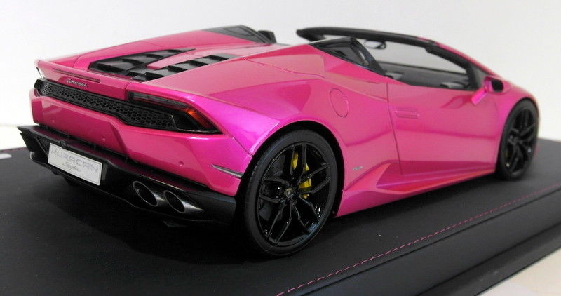 Make UP 1/18 Scale Resin - 006SC2 Lamborghini Huracan LP610-4 Spyder Flash Pink
