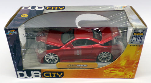 Jada Dub City 1/24 Scale Model Car 53989 - Lexus SC430 - Red