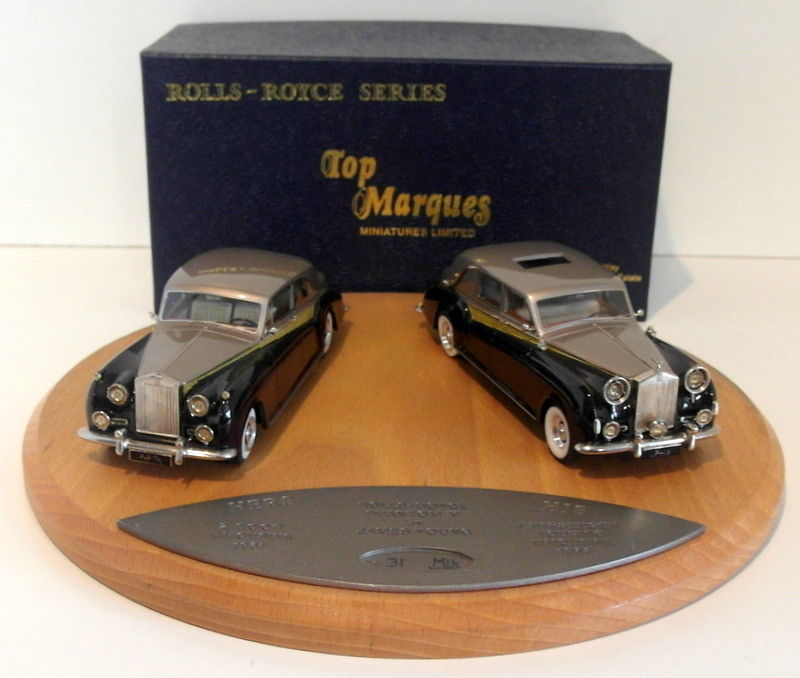 Top Marques 1/43 Scale RR13 - Hers & His Set Rolls Royce Phantom V Matched Pairs