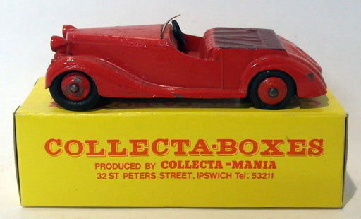 Vintage Dinky 38B - Sunbeam Tabot Sports Car - Red