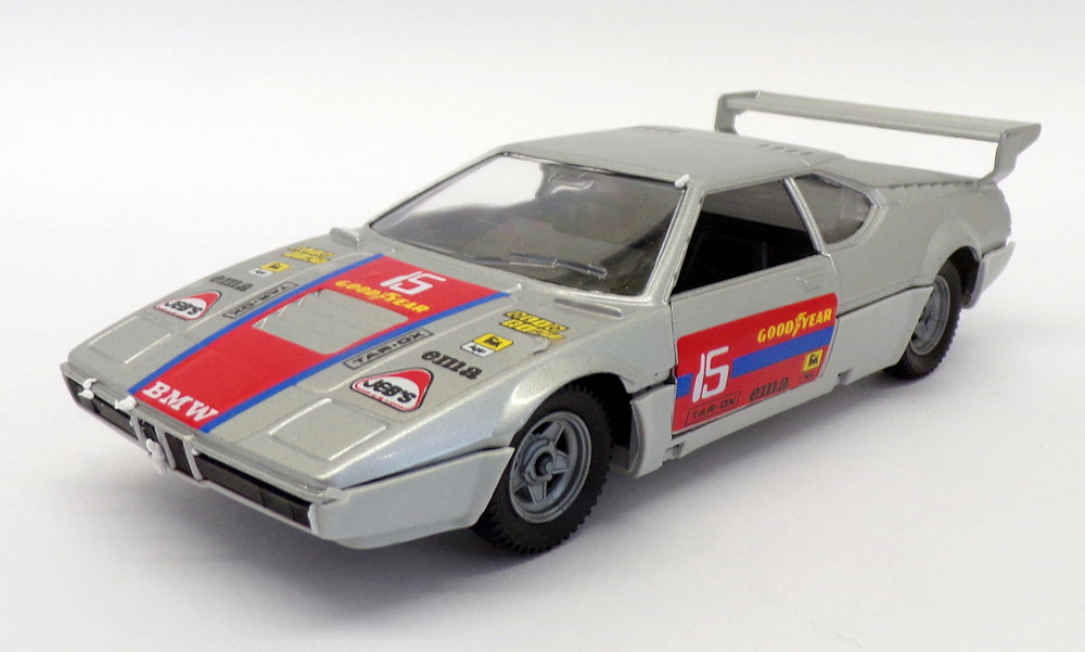 Tonka Polistil 1/24 Scale Diecast 03137 - BMW M1 - Silver #15