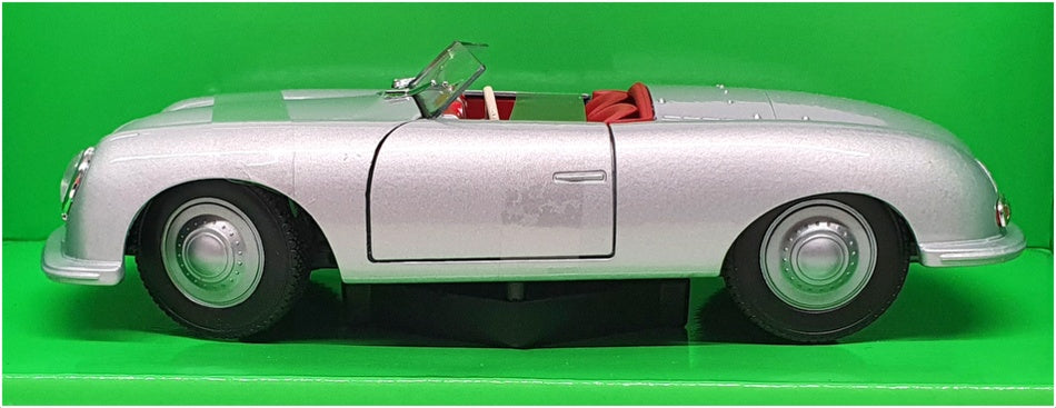 Welly NEX 1/24 Scale Diecast 24090W - Porsche 356 nr. Roadster - Silver