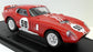 Road Signature 1/18 Scale Diecast - 92408 1965 Shelby Cobra Daytona Coupe Red