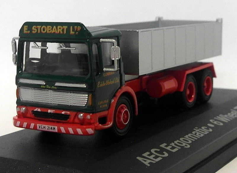 Atlas 1/76 Scale 4 649 104 - AEC Ergomatic 6 Wheel Tipper Eddie Stobart Ltd