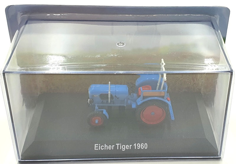 Hachette 1/43 Scale Model Tractor HL19 - 1960 Eicher Tiger - Blue