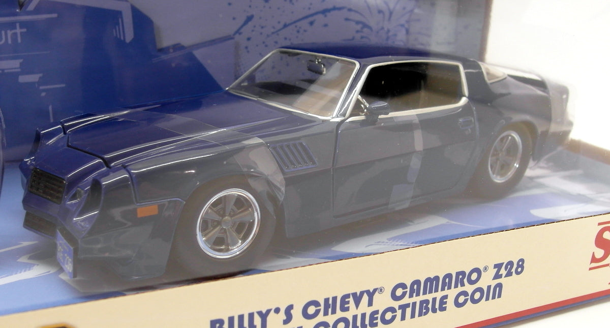 Jada 1/24 Scale 31110 - Stranger Things Billy's Camaro Z28 + Coin
