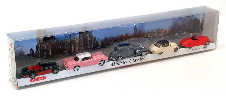 Wiking 1/87 Scale PMS 81-57 - Munster Classics III 5 Piece Set