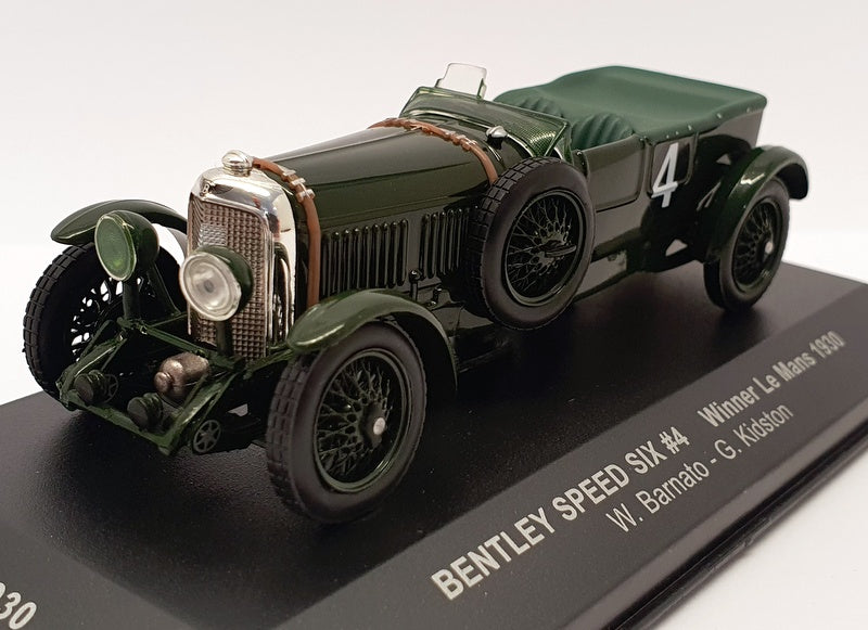 Ixo 1/43 Scale Diecast LM1930 - Bentley Speed Six #4 Winner Le Mans 1930 - BRG