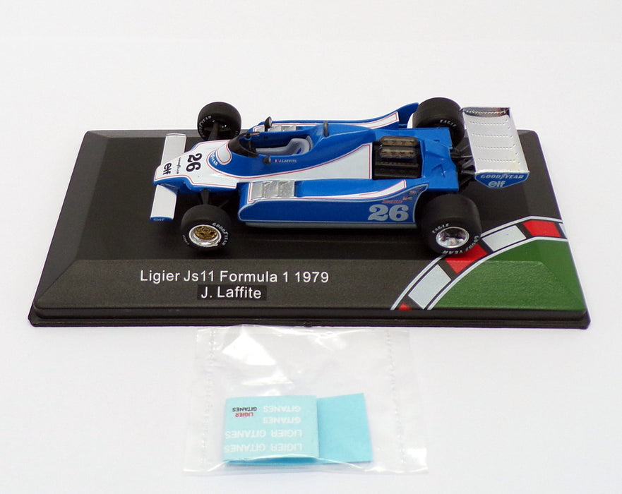 Décalcomanies F1 Décalcomanies 1/43 Ligier JS11 F1 1979 Depailler Décalcomanies F1 Décalcomanies 1/43 Ligier JS11 F1 1979 Depailler